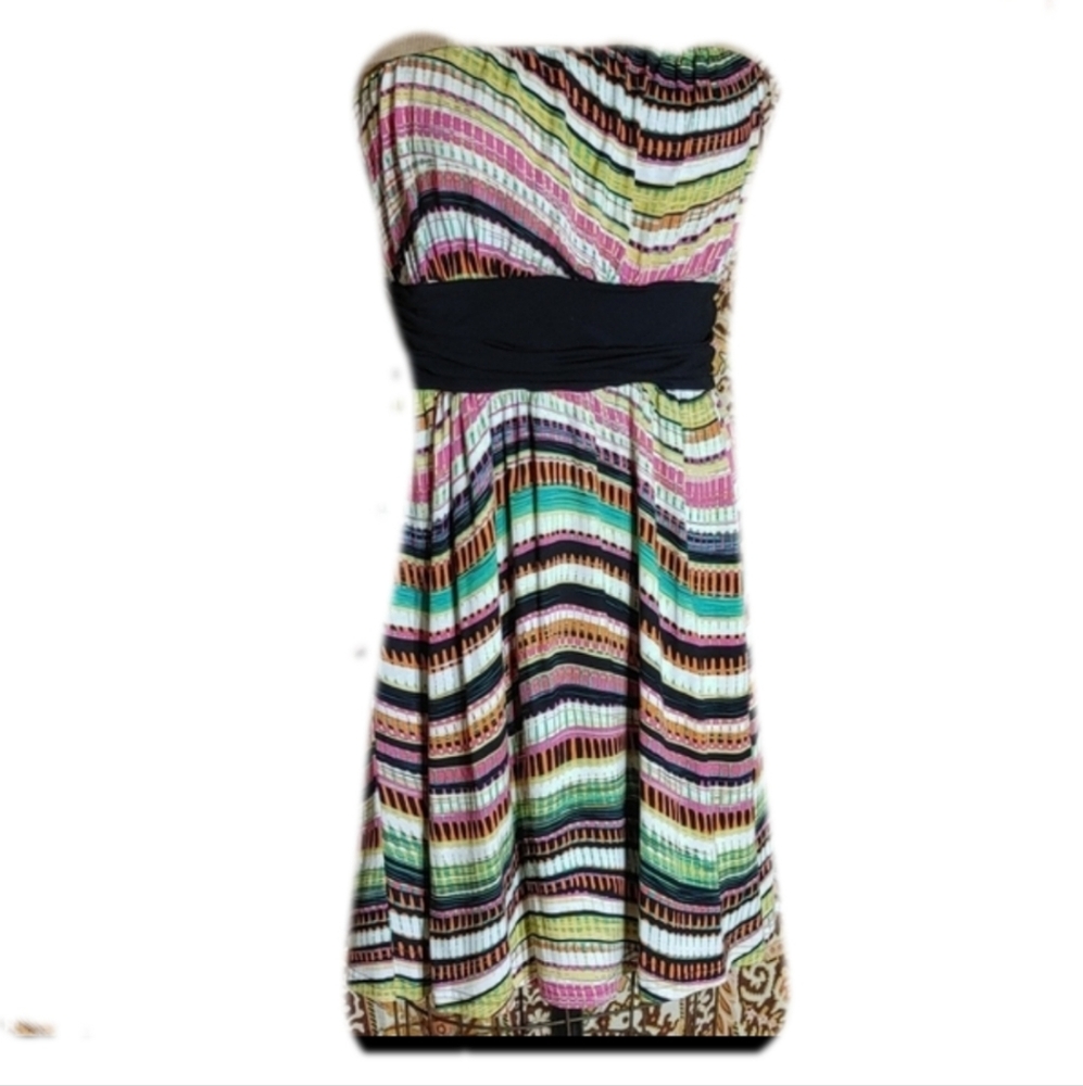 Joy Joy strapless dress